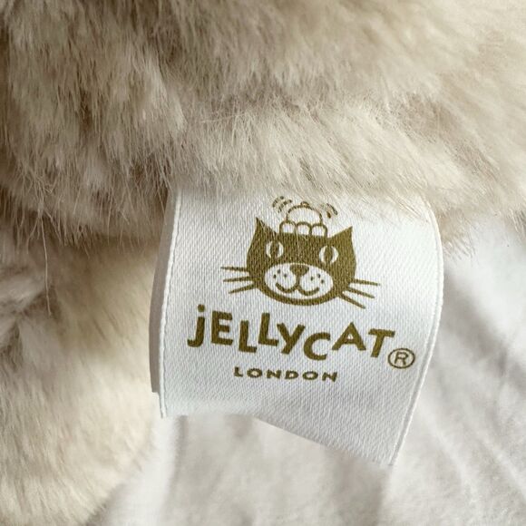 Jellycat London Franilla Luxe Bashful Bunny LA Grove Exclusive Ski Club Plush - Picture 6 of 7